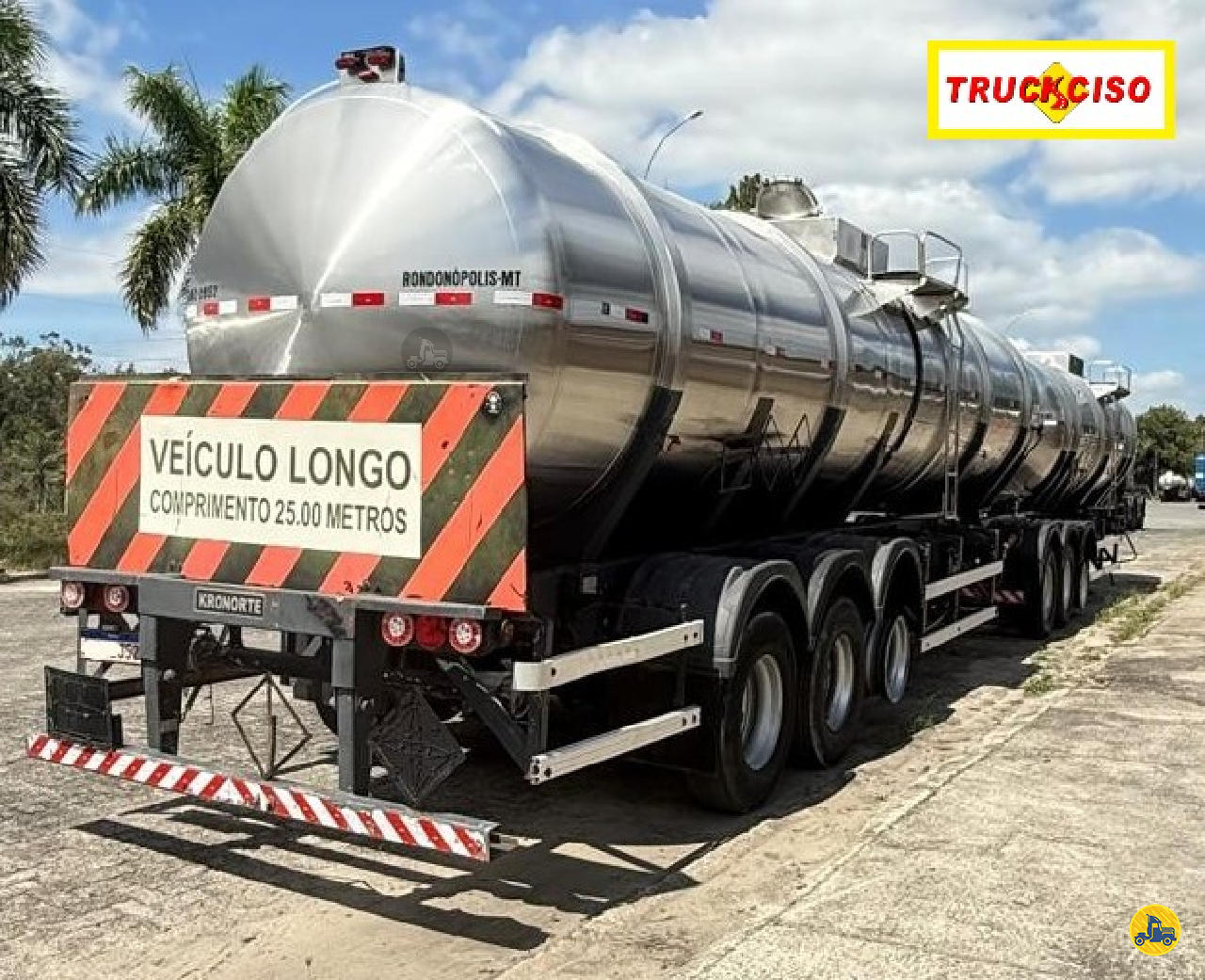 CARRETA BITREM 9 EIXOS TANQUE INOX TRUCKCISO ARAUCARIA PARANÁ PR